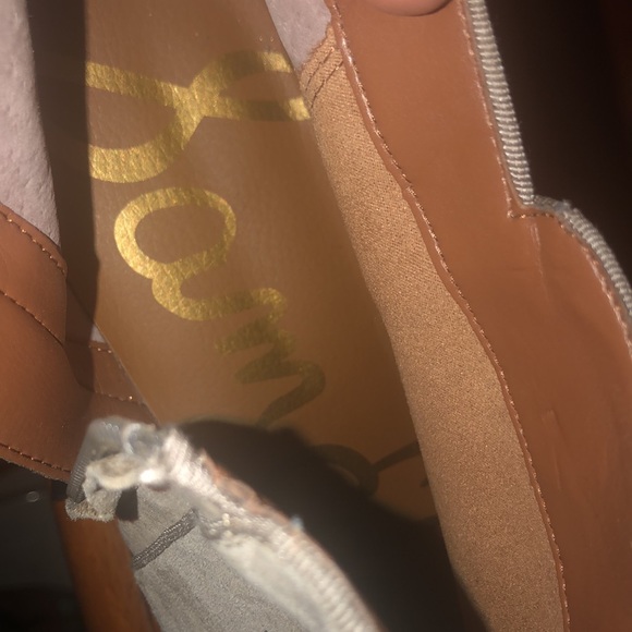 Prwnd Sam Edelman petty ankle bootie in suede size 10 .as is - Picture 6 of 10